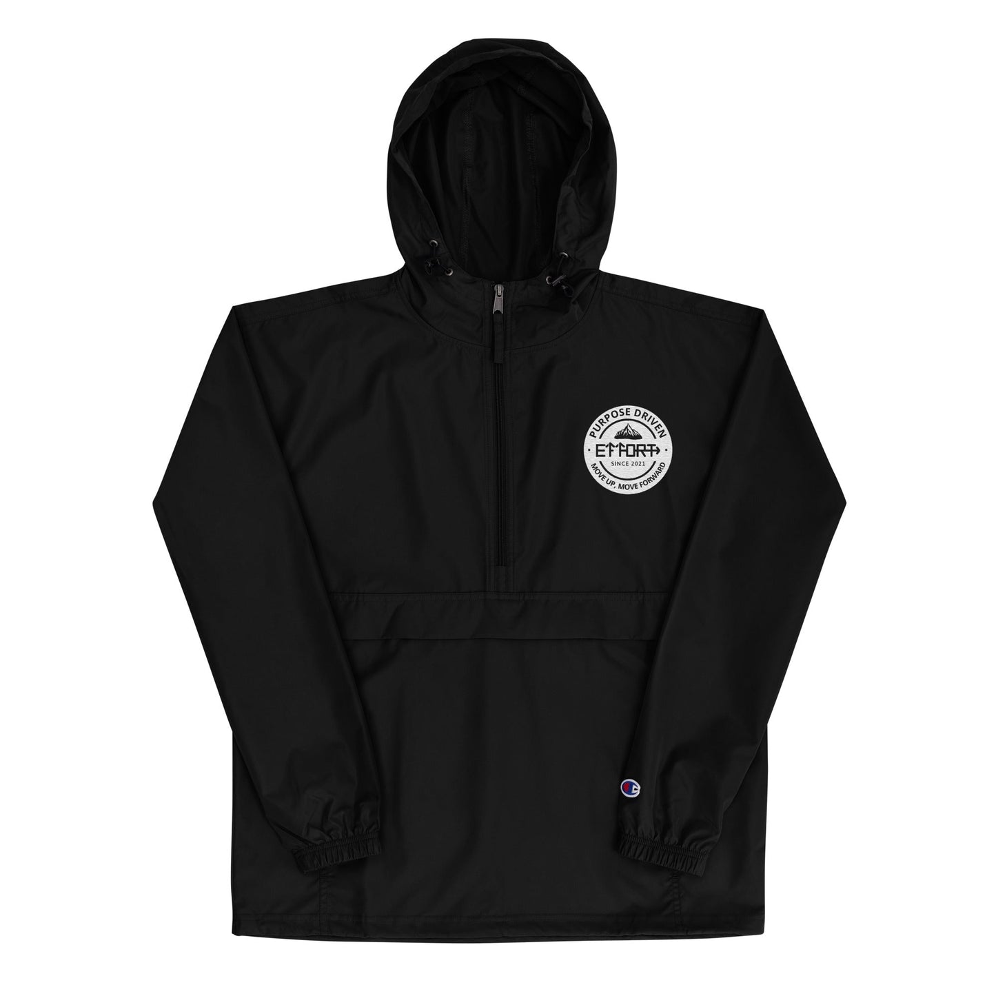 Embroidered Champion Packable Jacket - EFFORT