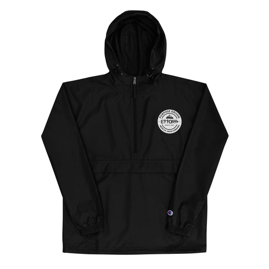 Embroidered Champion Packable Jacket - EFFORT